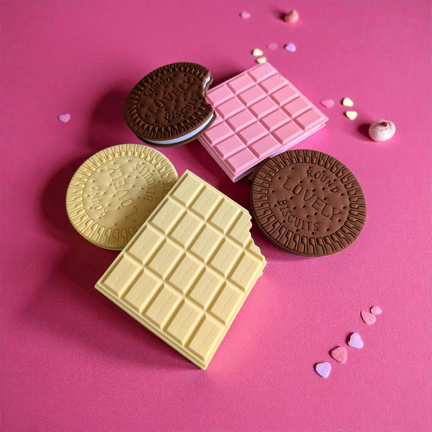 Cute Cookie & Chocolate Notebooks – 80 Pages