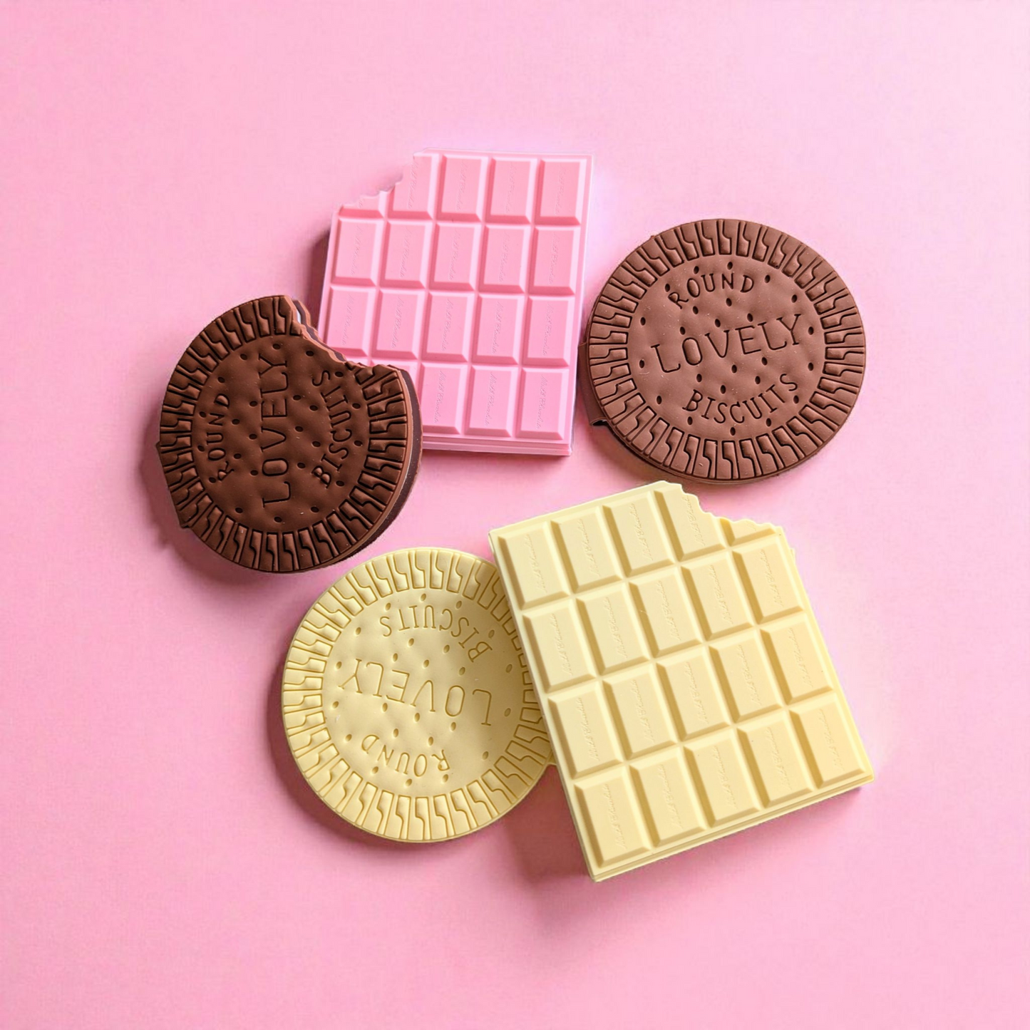 Cute Cookie & Chocolate Notebooks – 80 Pages