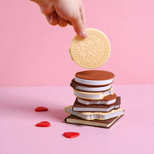 Cute Cookie & Chocolate Notebooks – 80 Pages