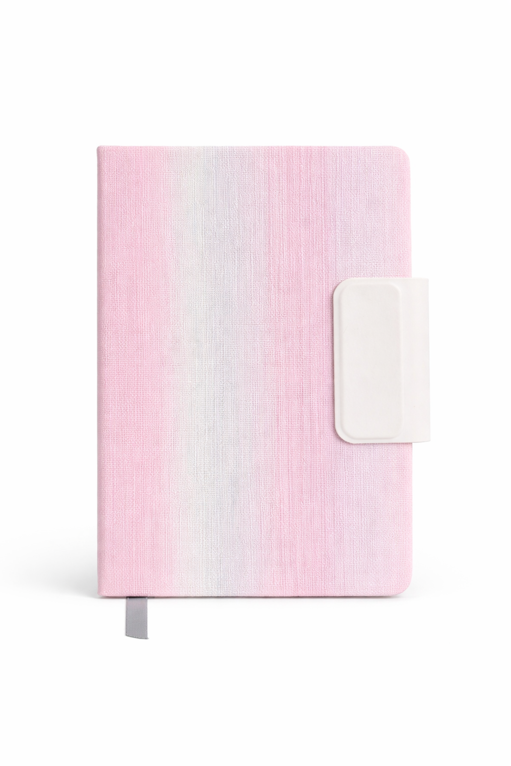 A5 Gradient Notebook with Magnetic Closure & Satin Ribbon Bookmark